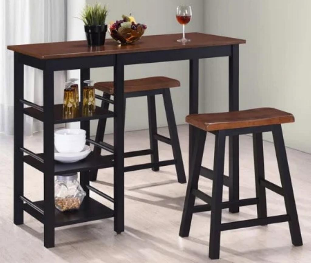 Set Mobilier Bar Negru