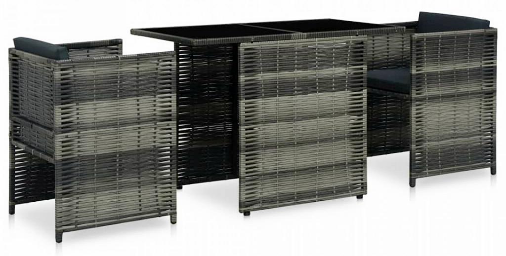 Set Mobilier Bistro Perne Gri