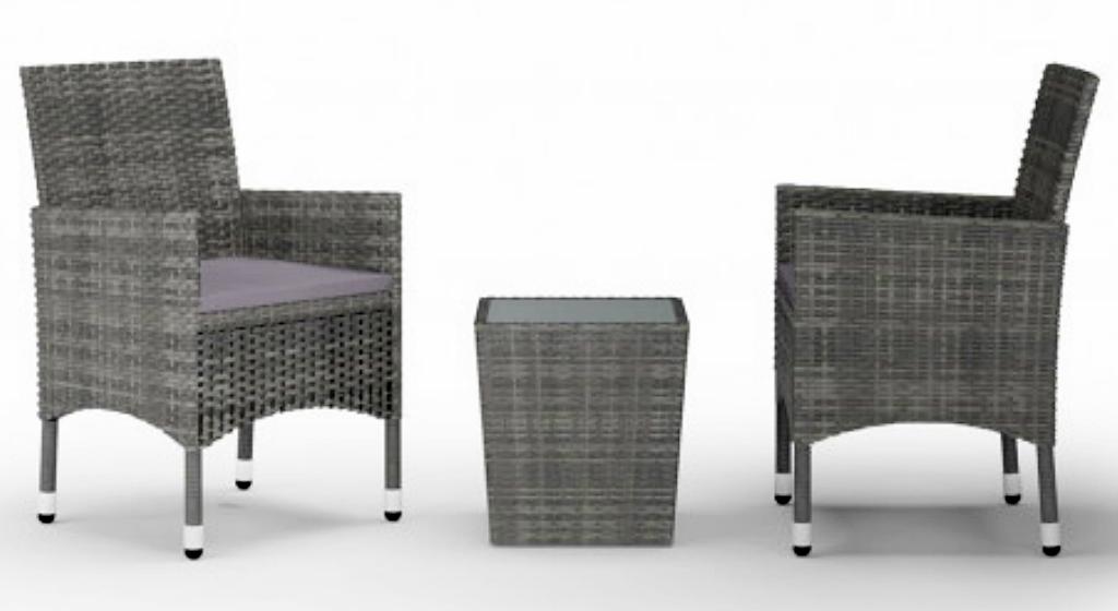 Set Mobilier Bistro Gri